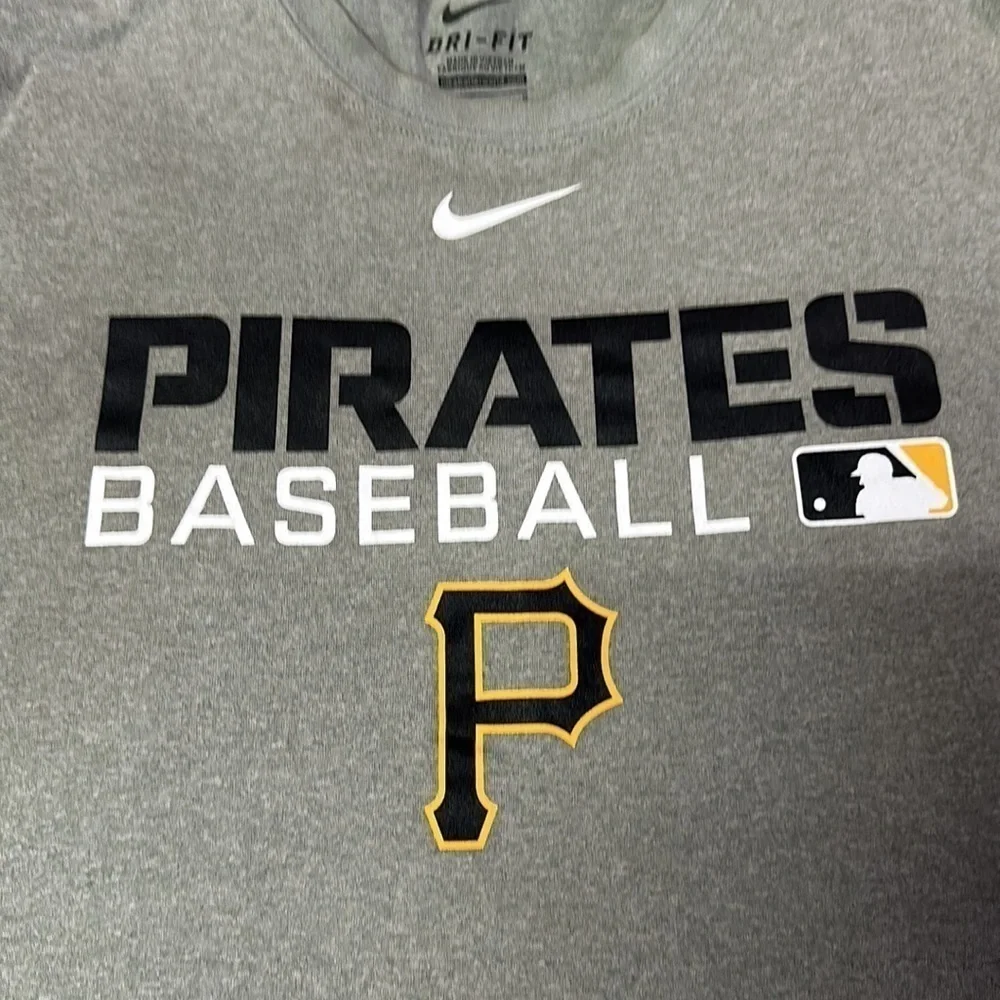 MENS MLB Pirates Nike Shirt New Sz Large - Picture 3 of 6